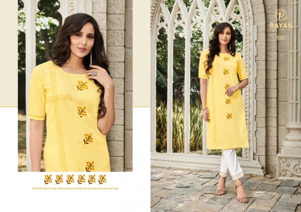 Rayan Tarasa 1-Cotton-Kurti-With-Bottom